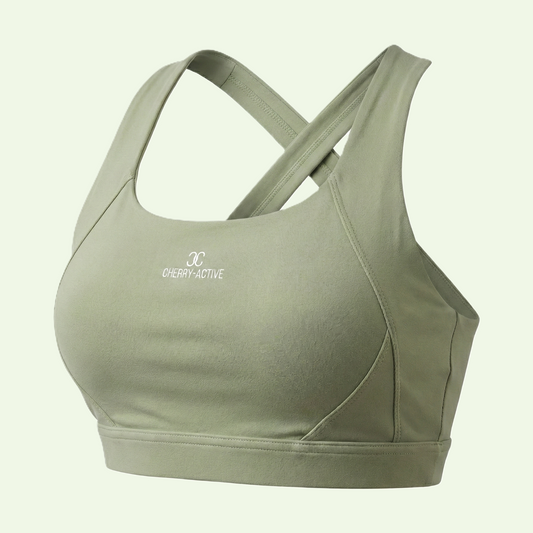 SculptBra Tank Top – Laurel Green★ | Performance